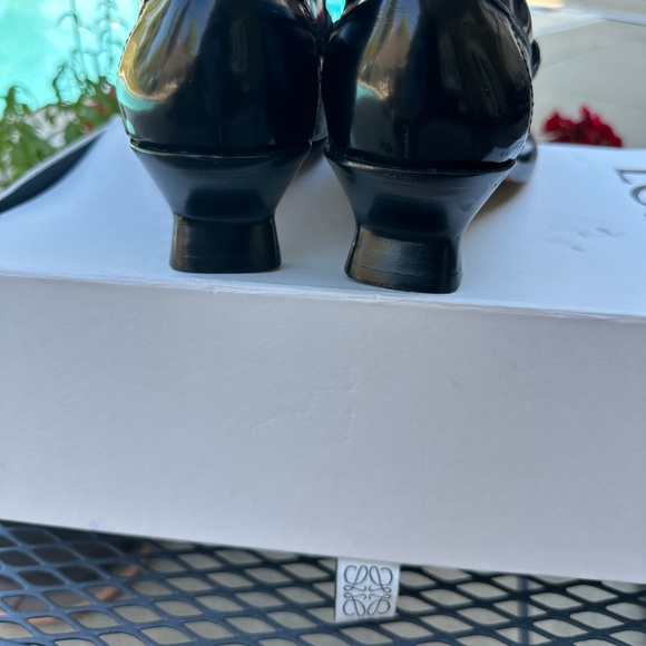 Loewe Black Patent Leather Loafers - Picture 9 of 13